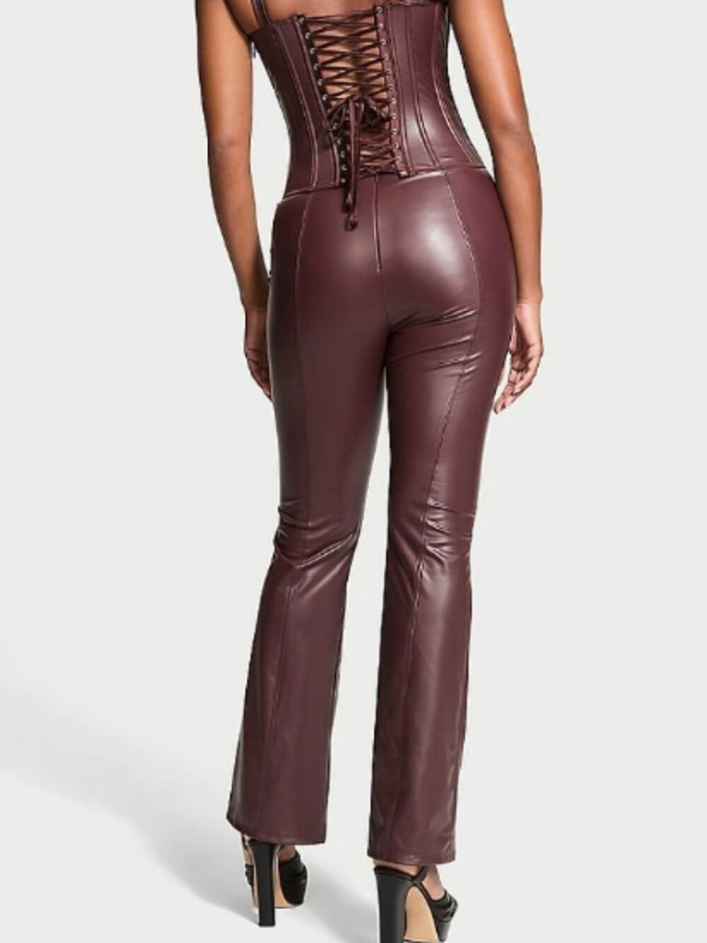 Victoria's Secret Faux Leather Pants (L) - Picture 2 of 5